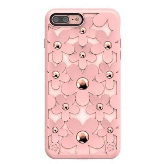 Аксессуар для iPhone SwitchEasy Fleur Case Rose Pink (GS-55-146-18) for iPhone 8 Plus / iPhone 7 Plus