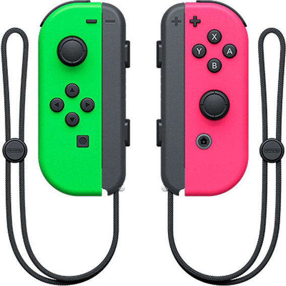 Аксессуар для приставок Nintendo Switch Joy-Con Pair - Neon Green/Neon Pink