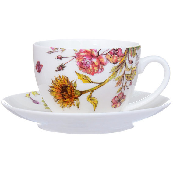 Чашка с блюдцем Lefard для чая 2 пр. (358-954)