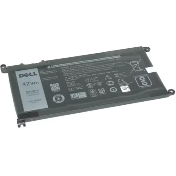 Батарея для ноутбука Dell WDX0R Inspiron 15-5538 11.4V Black 3500mAh Orig