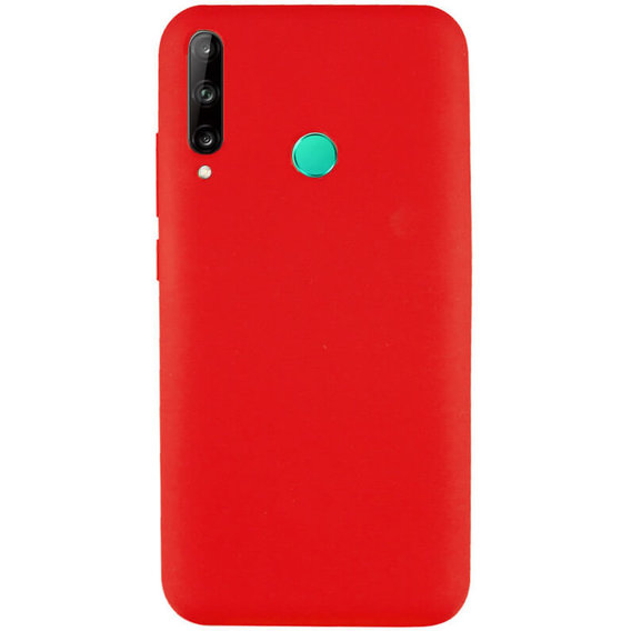 Аксессуар для смартфона Mobile Case Silicone Cover without Logo Red for Huawei P40 Lite E