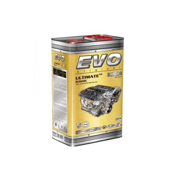 Моторное масло EVO lubricants EVO ULTIMATE Iconic 0W-40 4л