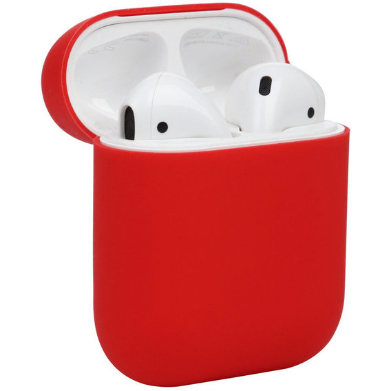 Чехол для наушников BeCover Silicone Case Red (703350) for Apple AirPods