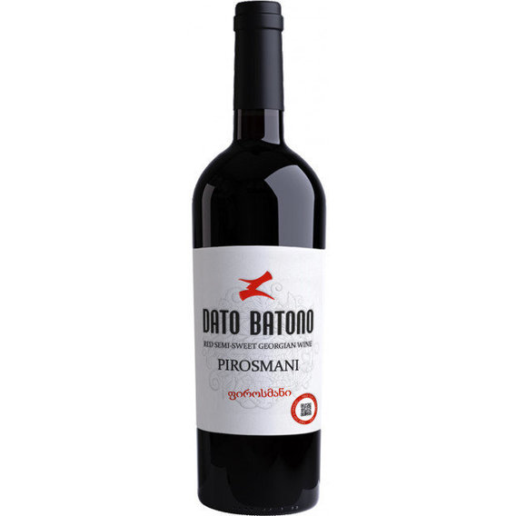 Вино Dato Batono Пиросмани белое полусладкое 0.75л 11-12% (PLK4860013086660)