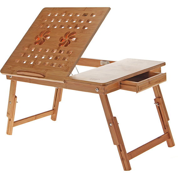 Подставка для ноутбука Бамбуковый столик для ноутбука UFT T28