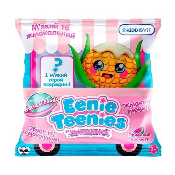 Мягкая игрушка Squeezamals серии Eenie Teenies Вкусняшки 16 видов (SQ03890-5030)