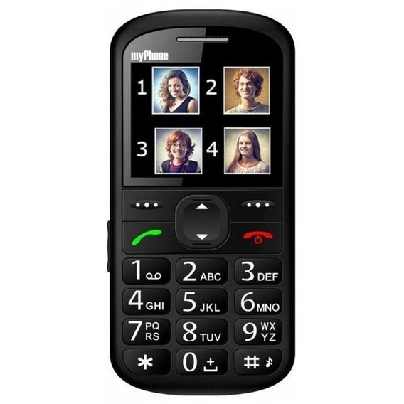 Мобильный телефон myPhone Halo 2 SingleSim Black (UA UCRF)