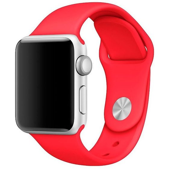 Аксессуар для Watch Fashion Sports Band Red for Apple Watch 42/44/45/49mm