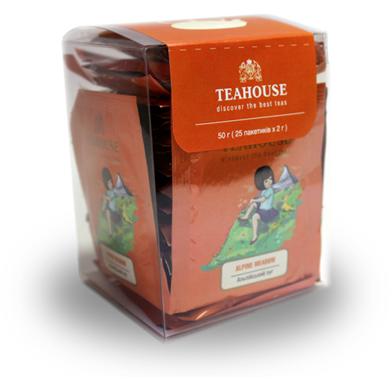Чай Альпийский луг Teahouse пластиковая упаковка 25 шт (WT1570)
