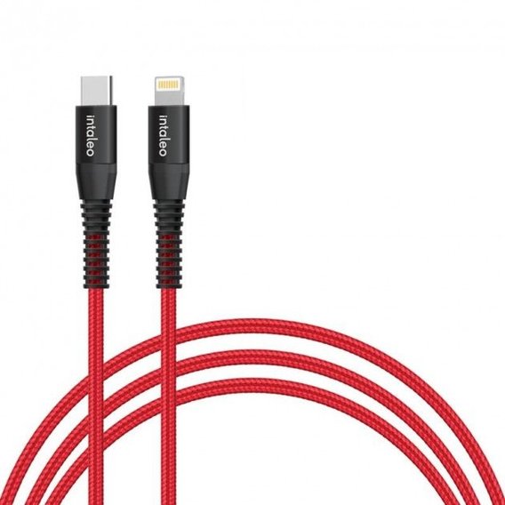 Кабель Intaleo Cable USB-C to Lightning 18W 1.2m Red (CBRNYTL1)