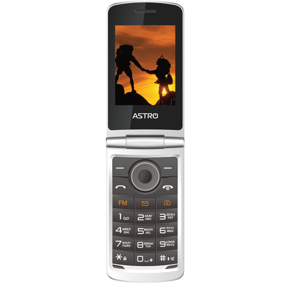 Мобильный телефон ASTRO A284 Silver (UA UCRF)