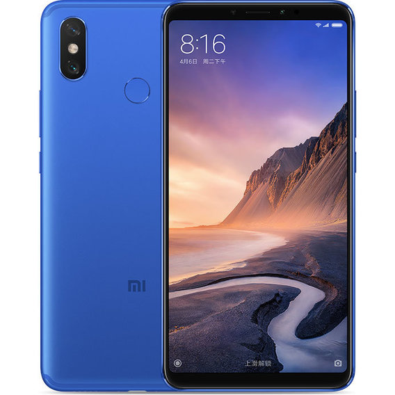 Смартфон Xiaomi Mi Max 3 4/64GB Blue