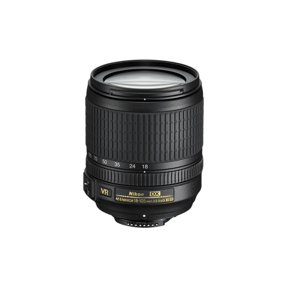 Объектив для фотоаппарата Nikon 18-105mm f/3.5-5.6G ED AF-S VR DX Nikkor Официальная гарантия