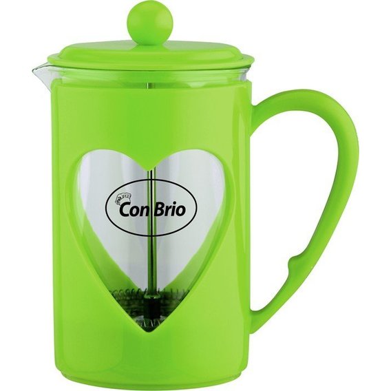 Заварочный чайник с пресс-фильтром Con Brio СВ-5680 зеленый