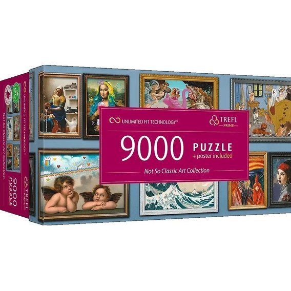 Пазл Trefl Безграничная коллекция: Не совсем классическая коллекция 9000 элементов (81021)