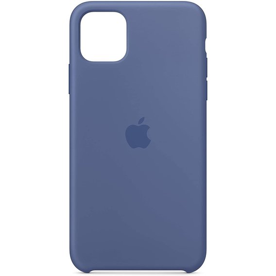 Аксессуар для iPhone TPU Silicone Case Linen Blue for iPhone 11 Pro