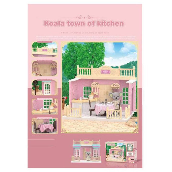 Мебель для флоксовых животных BK Toys Кухня фигурка в комплекте (FDE8659)