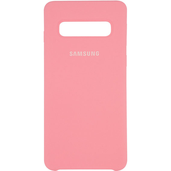 Аксессуар для смартфона Mobile Case Silicone Cover Pink for Samsung G975 Galaxy S10+