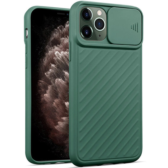 Аксессуар для iPhone TPU Case Camshield Green for iPhone 11 Pro