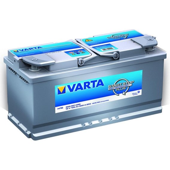 Автомобильный аккумулятор VARTA 6СТ-105 Silver Dynamic AGM (H15)