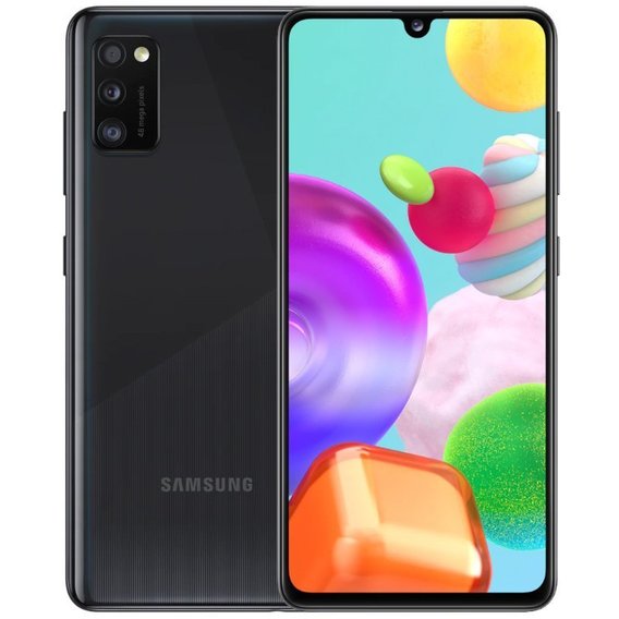 Смартфон Samsung Galaxy A41 4/64GB Black A415F (UA UCRF)