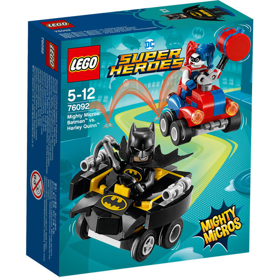 Конструктор LEGO Super Heroes Mighty Micros: Бэтмен против Харли Квинн (76092)