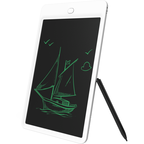 Графический планшет для рисования Lunatik с LCD экраном 10" Белый (LN10L-W)