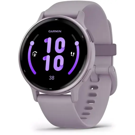 Смарт-часы Garmin Vivoactive 5 Metallic Orchid Aluminium Bezel with Orchid Case and Silicone Band (010-02862-13)