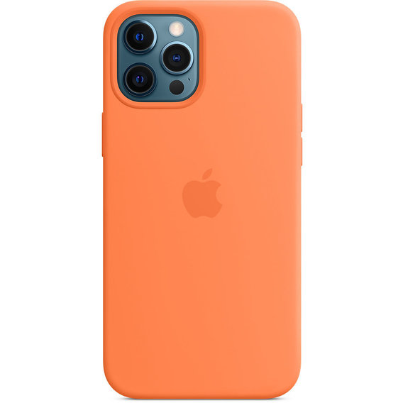 Аксессуар для iPhone Apple Silicone Case with MagSafe Kumquat (MHL83) for iPhone 12 Pro Max