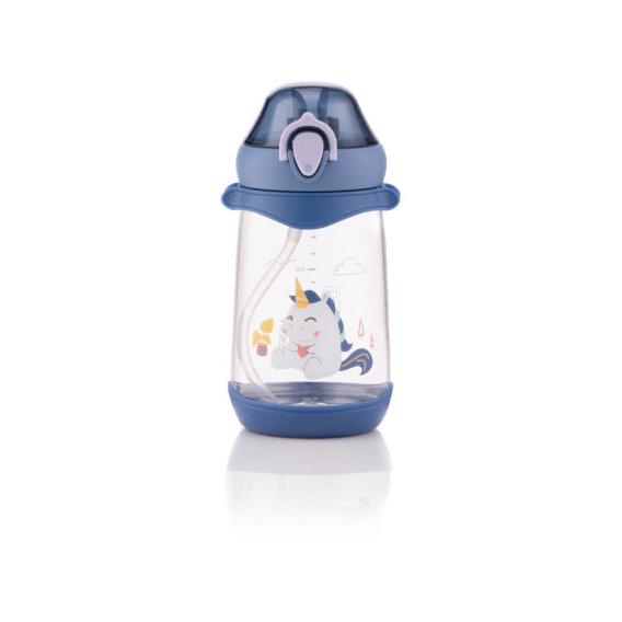 Бутылка для воды детская Ardesto Unicorn 500 ml синяя (AR2250PU)