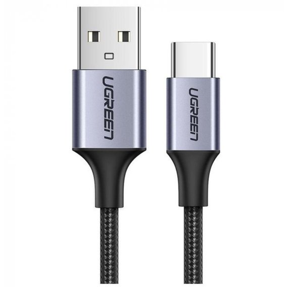 Кабель UGREEN USB Cable to USB-C US288 3A 18W 3m Black