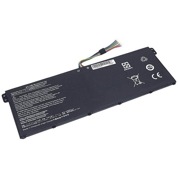 Батарея для ноутбука Acer AC14B18J-3S1P Aspire ES1-511 11.4V Black 2600mAh Orig (65029)