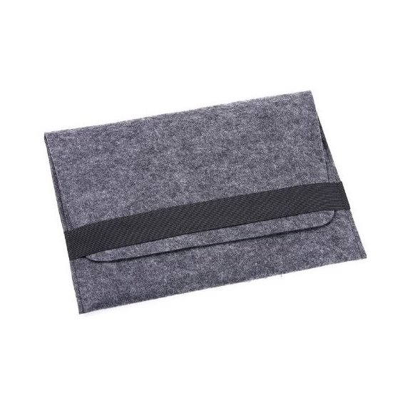 Gmakin Cover Envelope With Rubber Band Dark Grey (GM14) for MacBook 13"