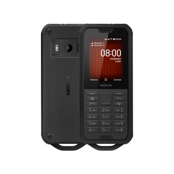 Мобильный телефон Nokia 800 Tough Dual SIM Black Steel (UA UCRF)