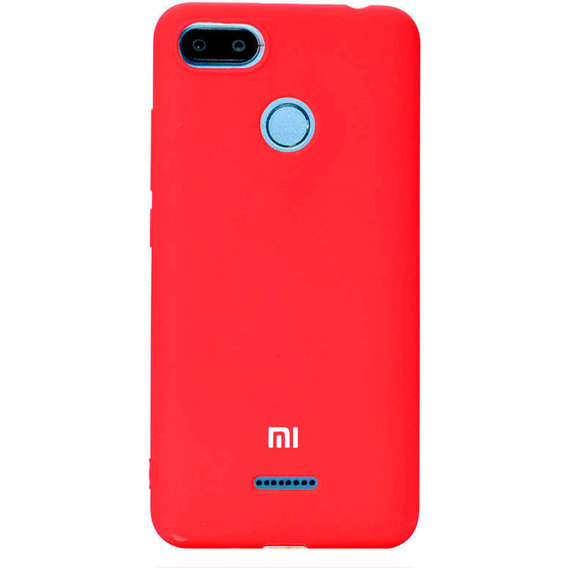 Аксессуар для смартфона Mobile Case Silicone Cover Red for Xiaomi Redmi 6A
