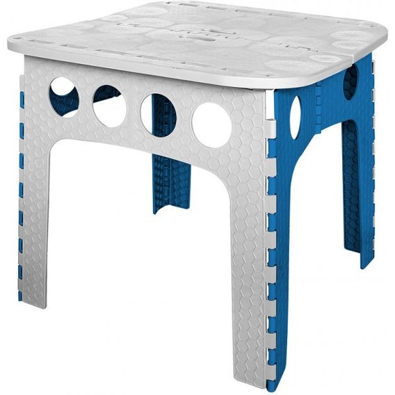 Стол для кемпинга Stark 50 см Серо-синий (530050010)
