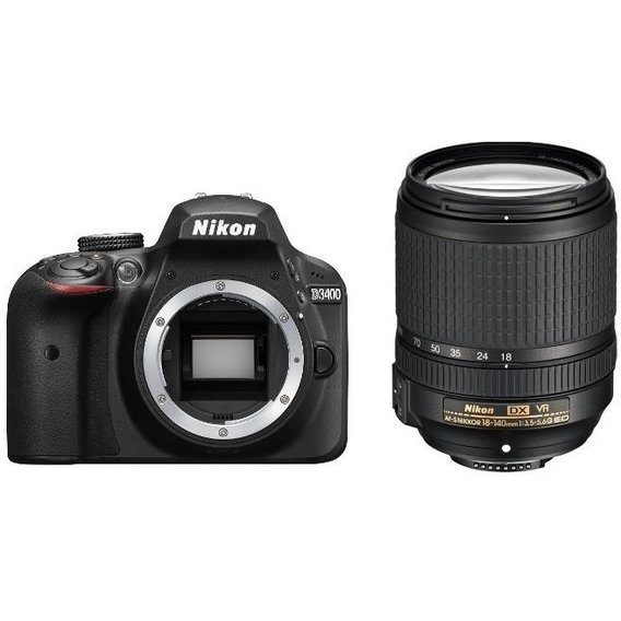 Nikon D3400 kit (18-140mm VR) Официальная гарантия