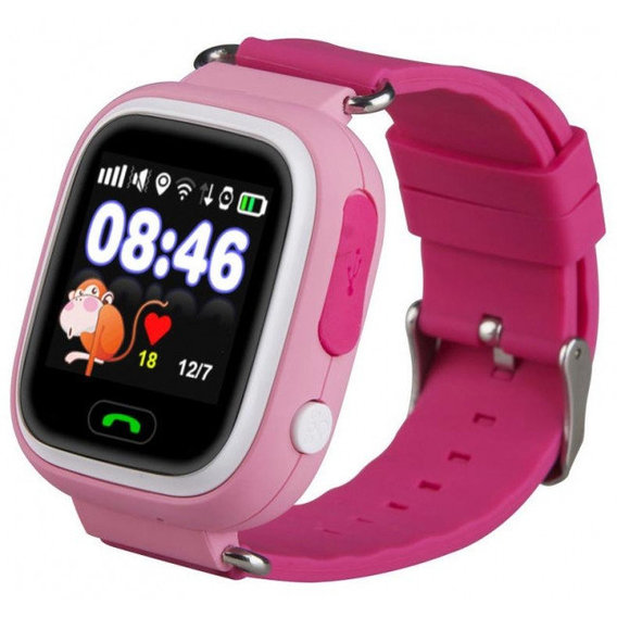 Смарт-часы Owly Smart Baby Watch Q90 Pink