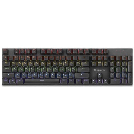 Клавиатура REAL-EL M13 Grey (EL123100045)