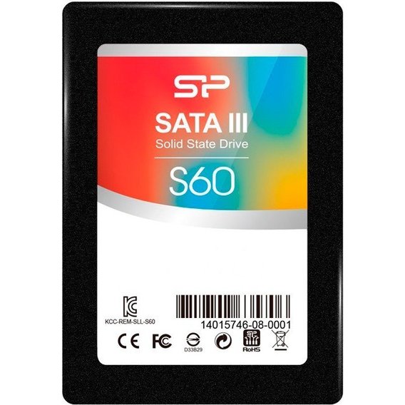 Silicon Power SSD 2.5" S60 60Gb (SP060GBSS3S60S25)