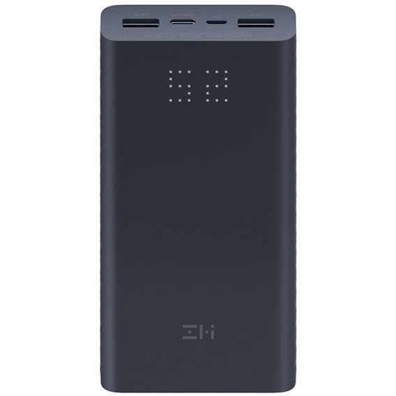Внешний аккумулятор Xiaomi ZMI Power Bank Aura 20000mAh USB-C 27W Black (QB822)