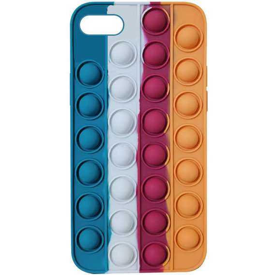 Аксессуар для iPhone Mobile Case Pop-It Antistress Cosmos Blue/Orange for iPhone SE 2020/iPhone 8/iPhone 7