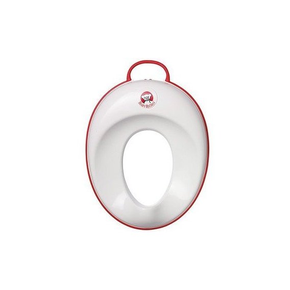 Babybjorn Baby Toilet Trainer (White/Red) (58024)