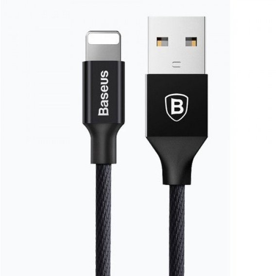 Кабель Baseus USB Cable to Lightning Yiven 3m Black (CALYW-C01)