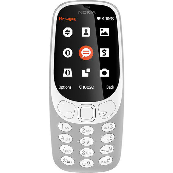 Мобильный телефон Nokia 3310 (2017) Dual SIM Grey (Matte) (UA UCRF)