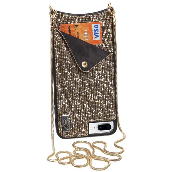 Аксессуар для iPhone BeCover Glitter Wallet Gold for iPhone 8 Plus/iPhone 7 Plus/6s Plus (703610)