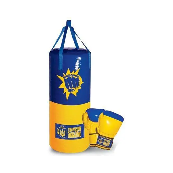 Боксерский набор Danko Toys Украина с перчатками (S-UA)