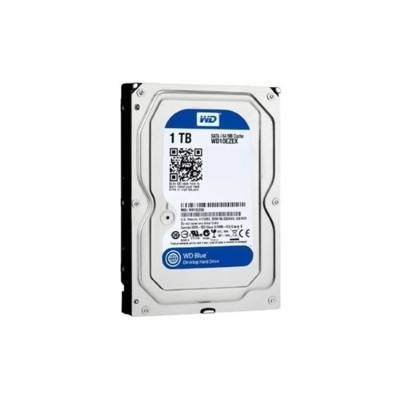 Внутренний жесткий диск Western Digital Blue 1TB 7200rpm 64MB (WD10EZEX)