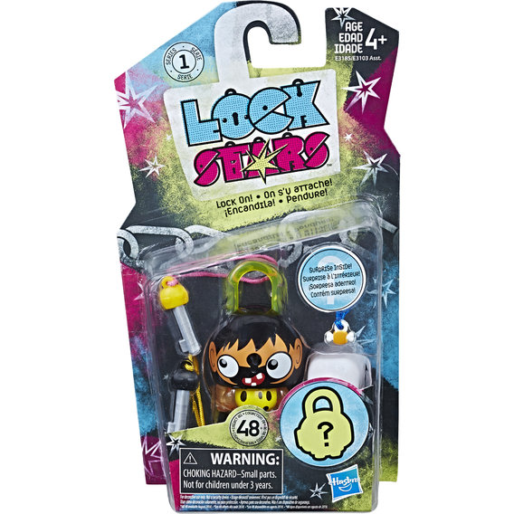 Набор Hasbro Lock Stars «Замочки с секретом» (E3185 OTR LOCK STARS CAVEMAN)