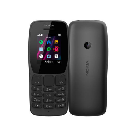 Мобильный телефон Nokia 110 (2019) Dual Sim Black (UA UCRF)